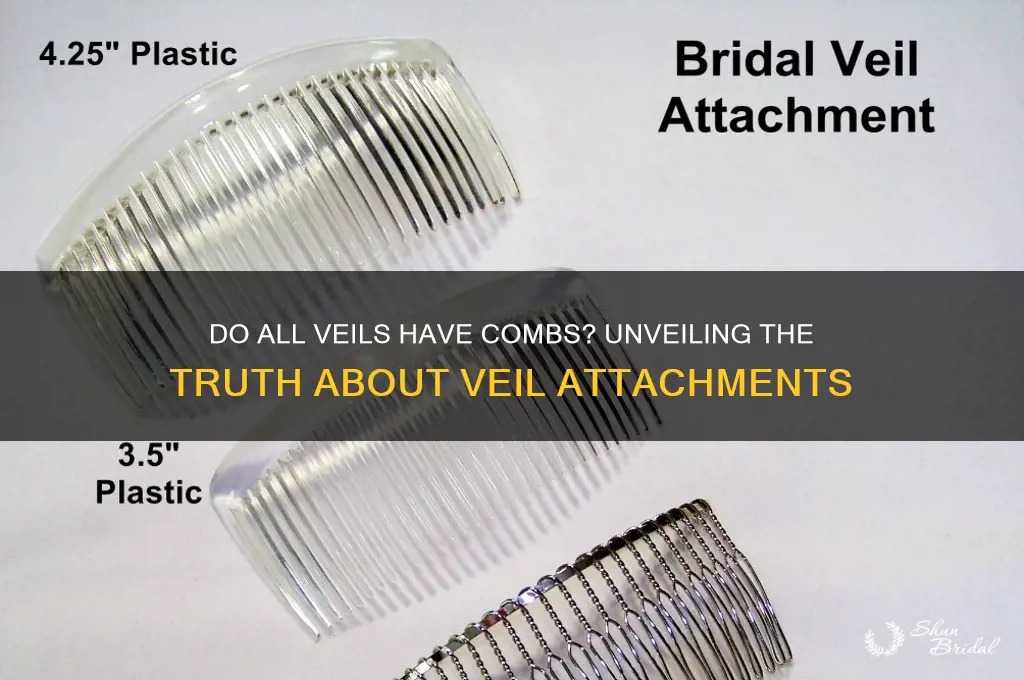 do all veils have combs