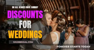 Sunday Wedding Discounts: Do They Exist?