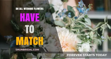 Wedding Flowers: Matching or Contrasting?