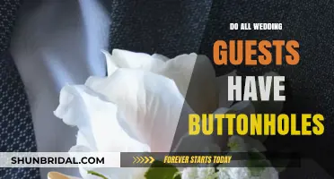 Buttonholes at Weddings: Are They a Must for Every Guest?