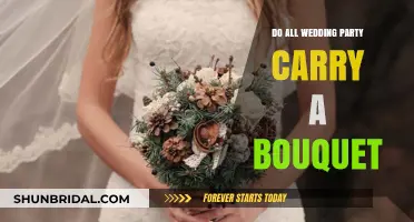 Do All Wedding Party Members Carry a Bouquet? Traditions Explained