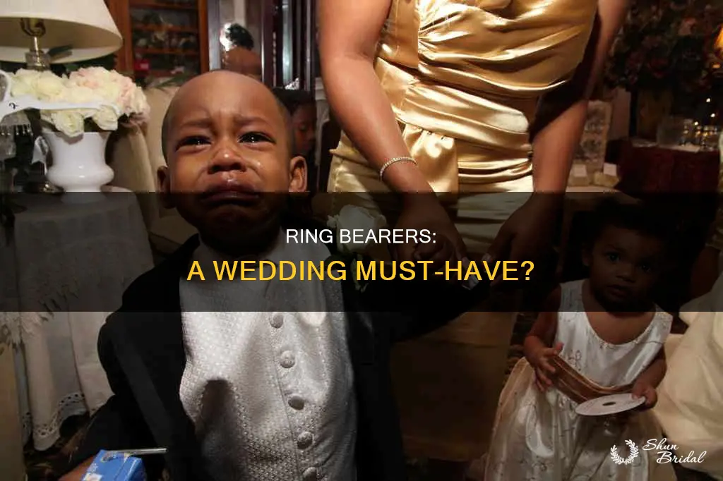 do all weddings have ring bearers