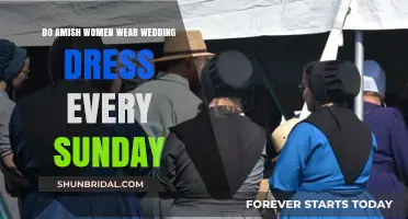 The Amish Women's Wedding Dress Code