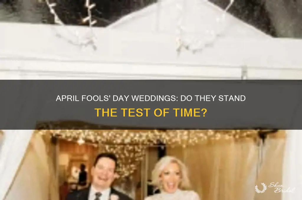 do april fools day weddings last