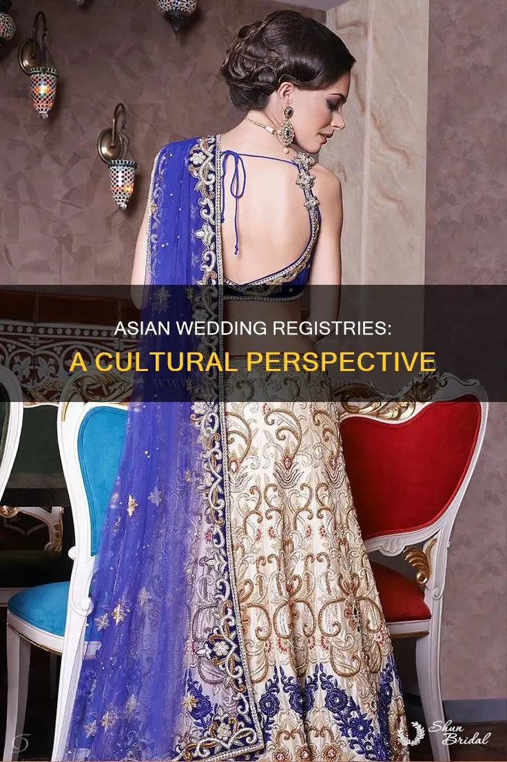 do asians do wedding registries