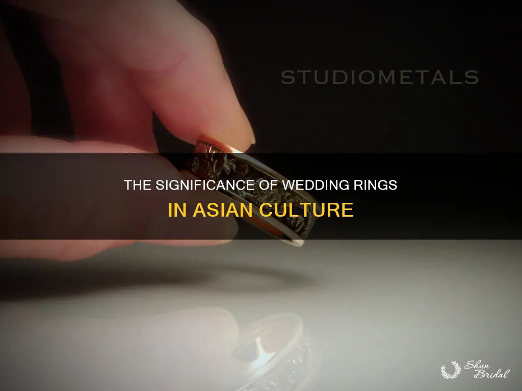 do asians war wedding rings
