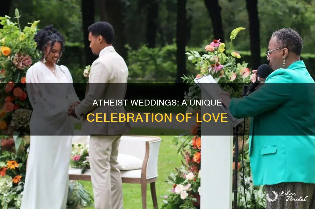 do atheist have weddings