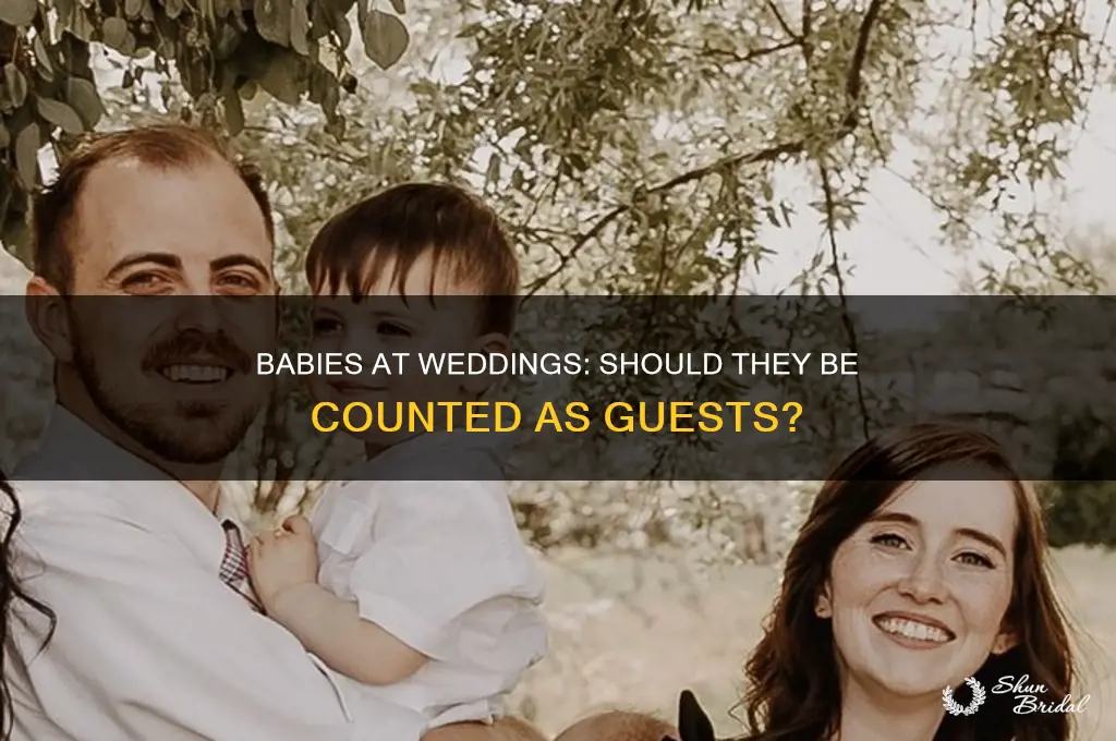 do babies count as wedding guests