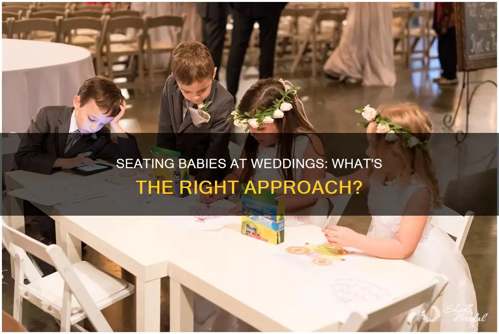 do babies need their own seat at a wedding