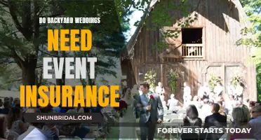 Backyard Weddings: Event Insurance, Necessary Nuptial?