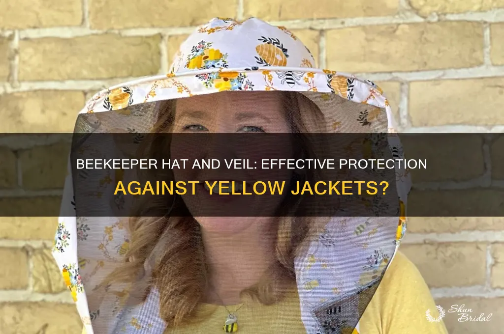do beekeeper hat and veil protect against yellow jackets