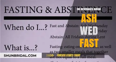 Beverages and Ash Wednesday Fasting: What's Allowed?