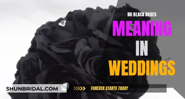 Black Roses: A Unique Wedding Symbol