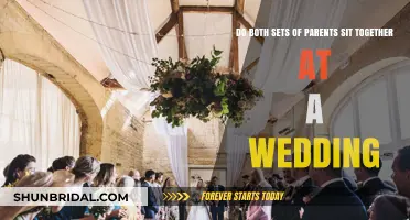 Where Should Parents Sit at a Wedding?