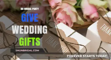 Bridal Party Gift Etiquette: Should They Give Wedding Presents?
