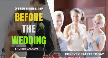 Bridal Registries: Ship Gifts Before the Wedding?