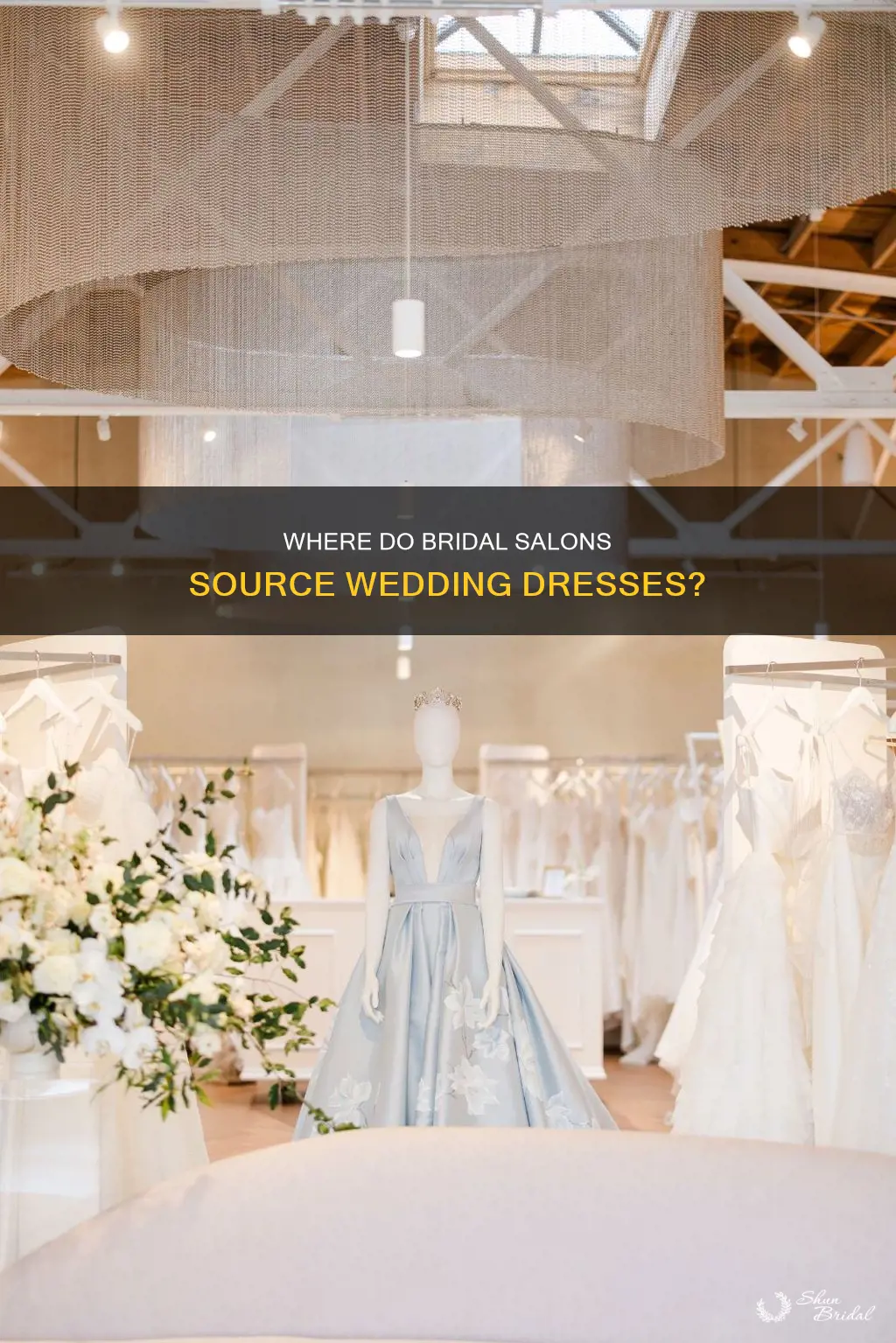 do bridal salons purchase wedding dresses