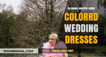 Explore Colored Wedding Dresses at Bridal Shops