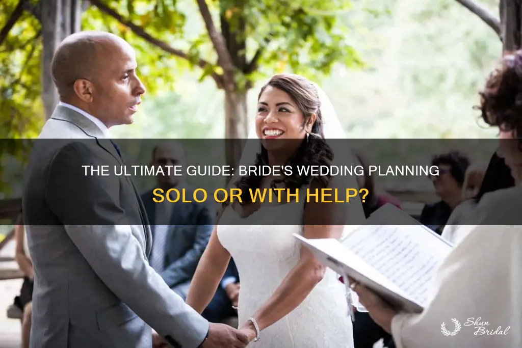 do brides plan their weddings on their own