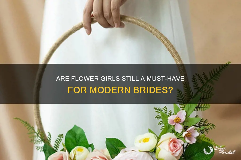 do brides still have flower girls