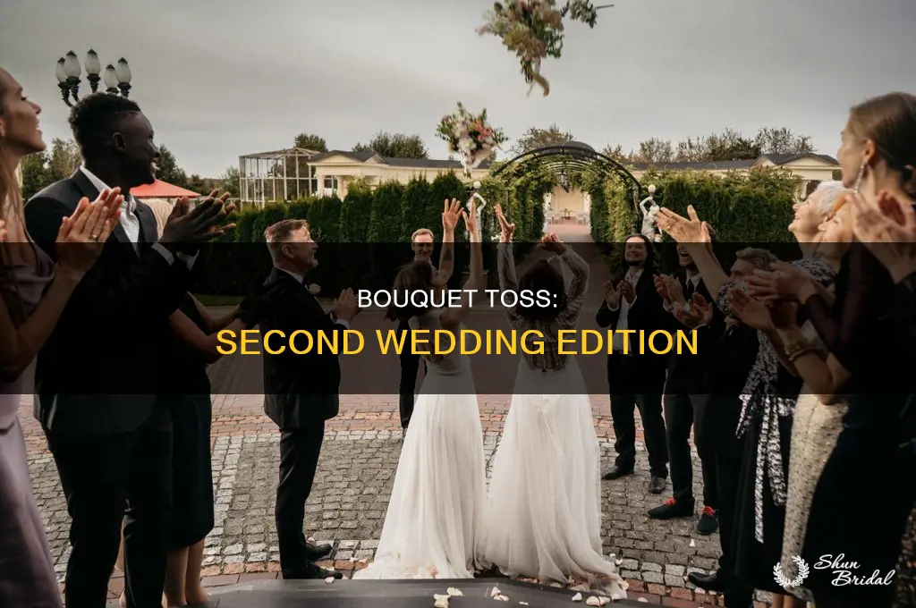 do brides throw the bouquet at a second wedding
