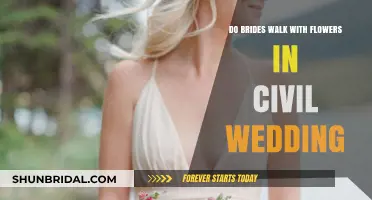 Flowers and Brides: Civil Wedding Traditions