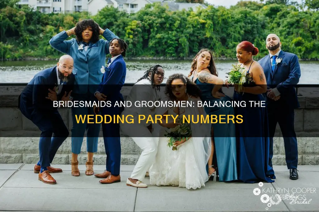 do bridesmaids and groomsmen have to be equal