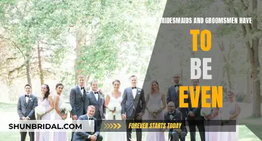 Bridesmaids and Groomsmen: Even Numbers Not Necessary