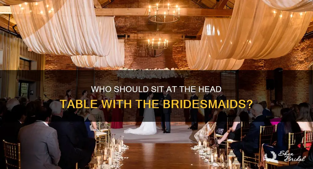 do bridesmaids dates sit at the head table