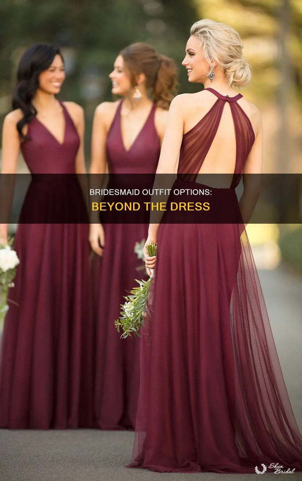 do bridesmaids have to wear dresses