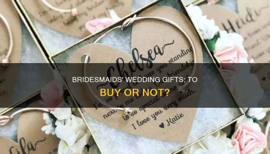 do bridesmaids need to buy a wedding gift
