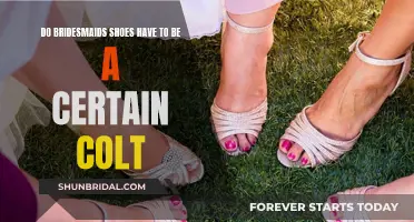 Bridesmaids' Shoes: Matching Colors or Personalized Choices?