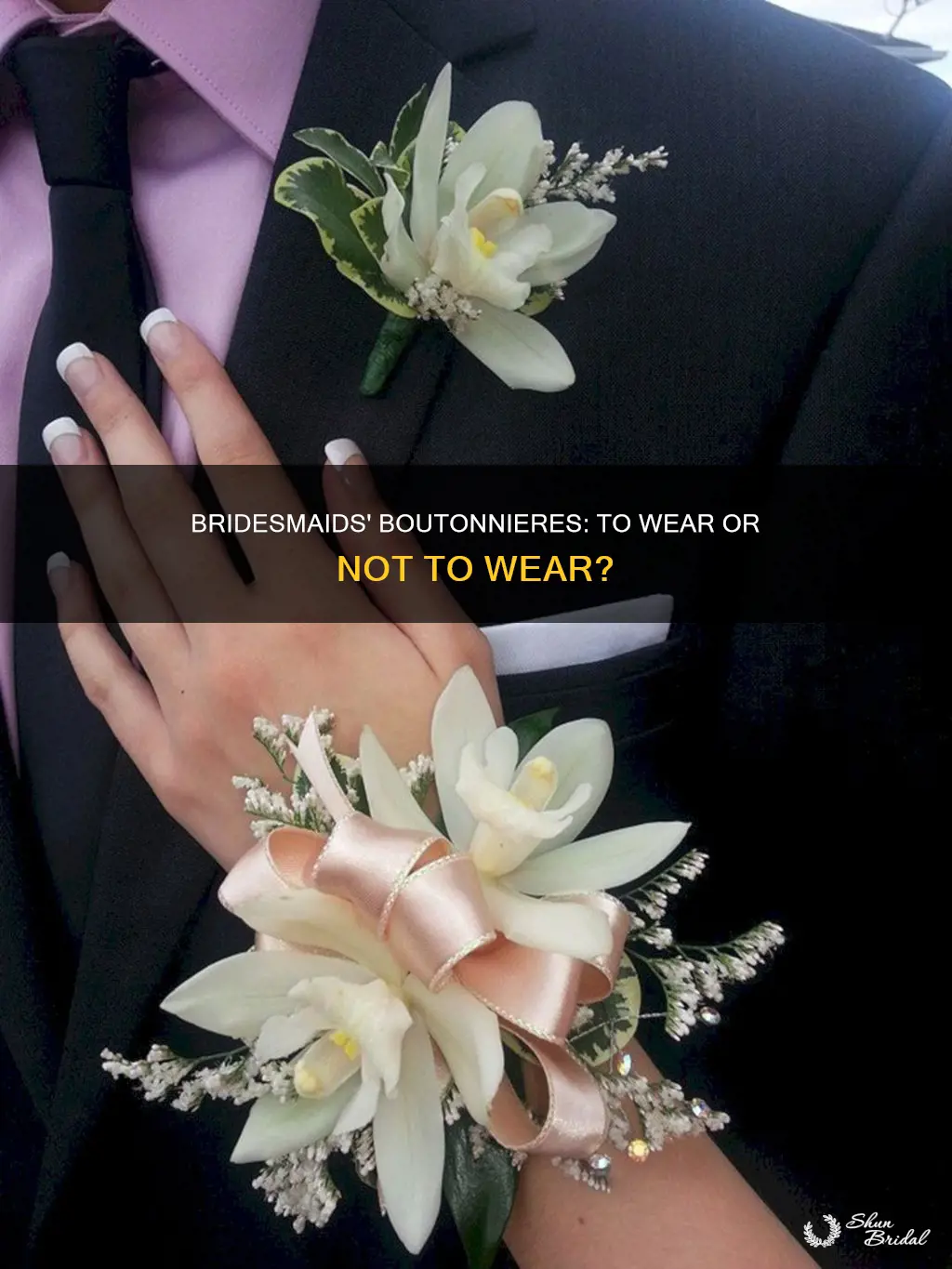 do bridesmaids wear boutonnieres