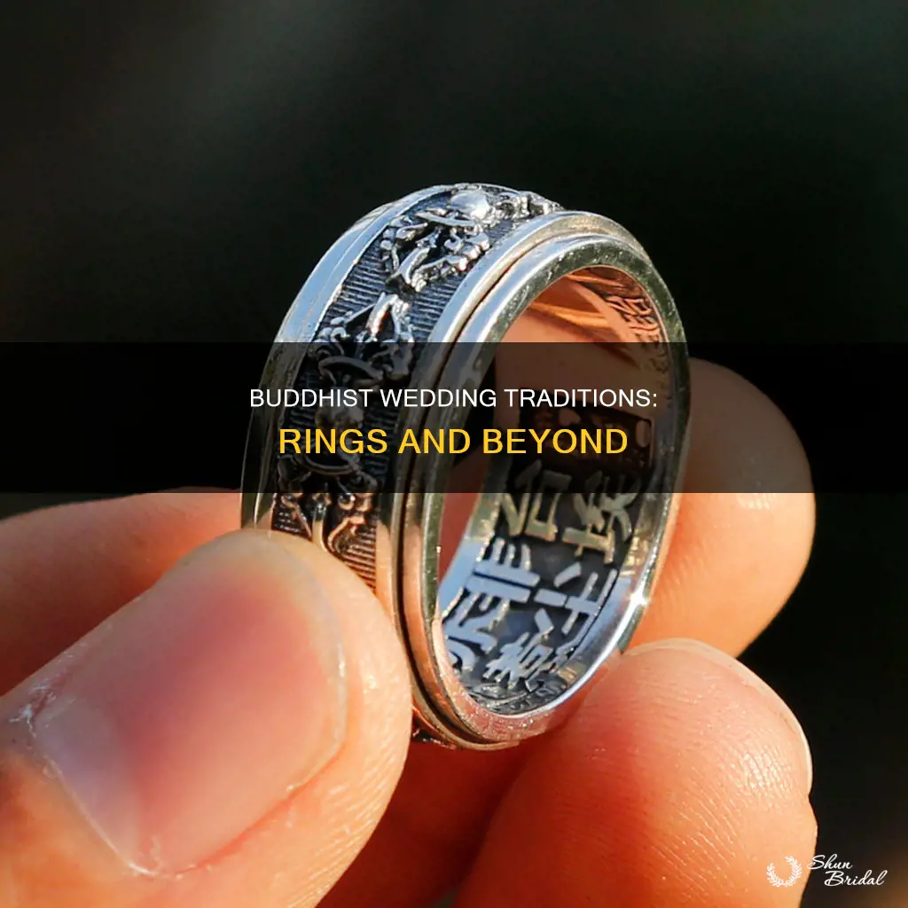 do buddhist exchange wedding rings