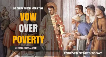 Do Canon Speculators Embrace Poverty Vows? Exploring Religious Commitments
