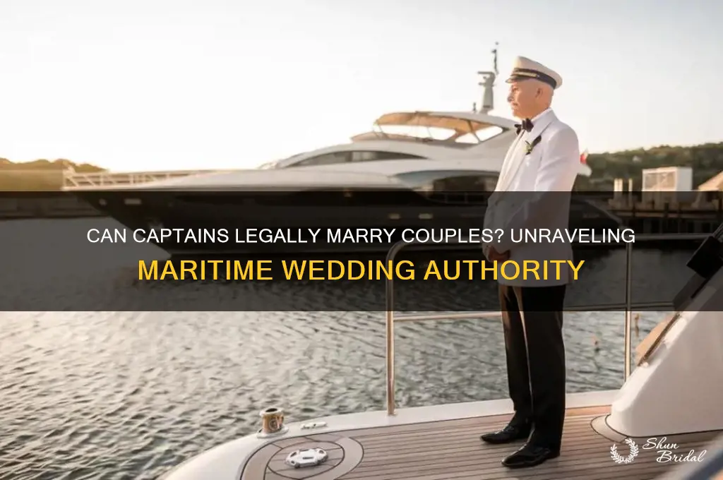do captains actually have authority to officiate weddings