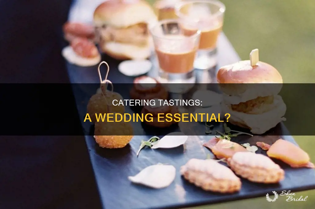 do caterers generally do a tasting for weddings