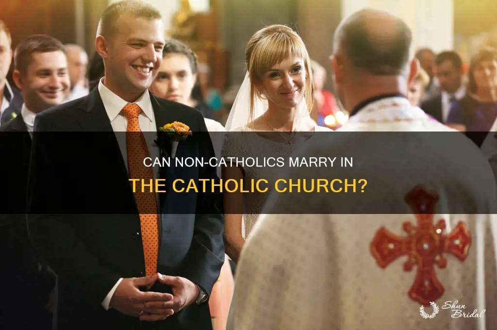 do catholic priests perform weddings for non catholics