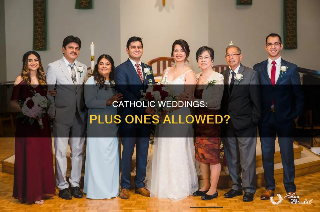 do catholic weddings allow plus ones