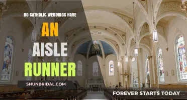 Catholic Weddings: Aisle Runner Traditions and Customs