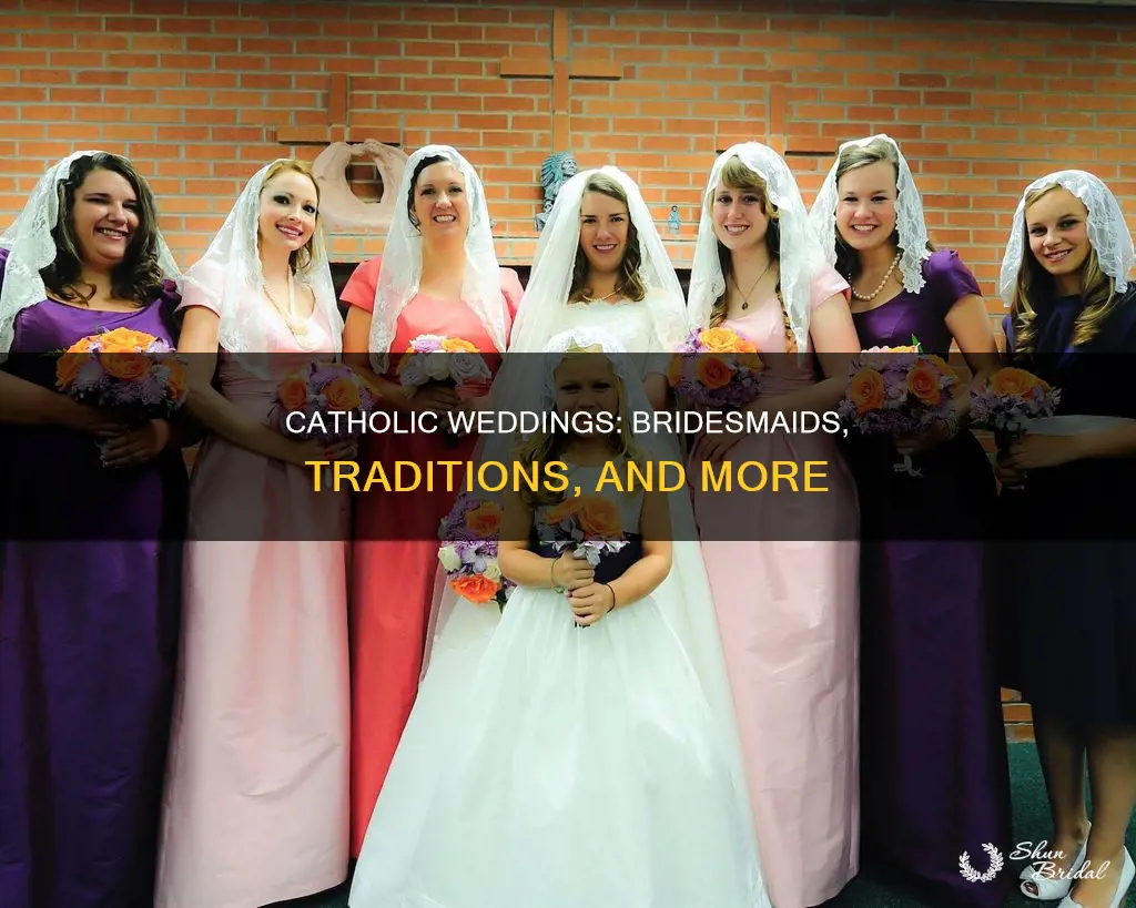 do catholic weddings have bridesmaids