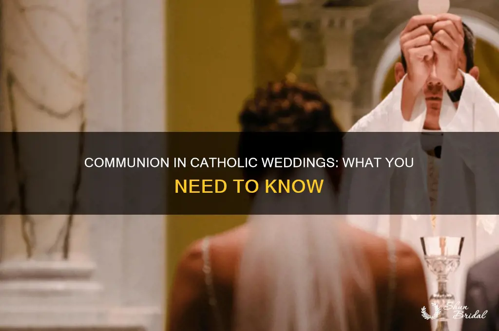 do catholic weddings have communion