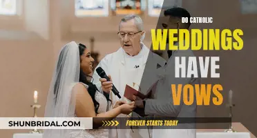 Catholic Wedding Vows: What's Said at the Altar