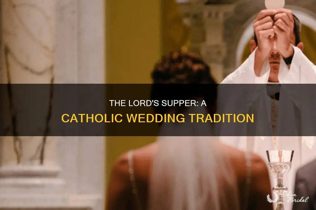 do catholic weddings include lord