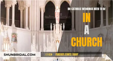 Where Catholic Weddings Occur: Church or Elsewhere?