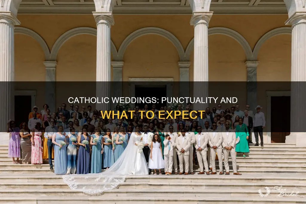 do catholic weddings start on time