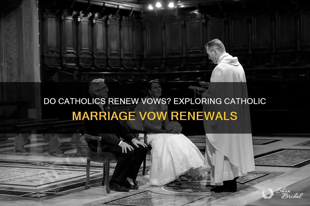 do catholics do vow renewals