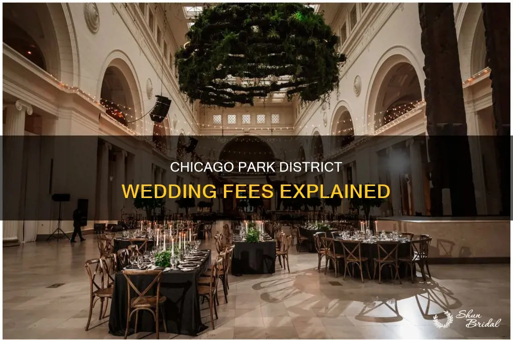 do chicago park districts charge for wedding at field house