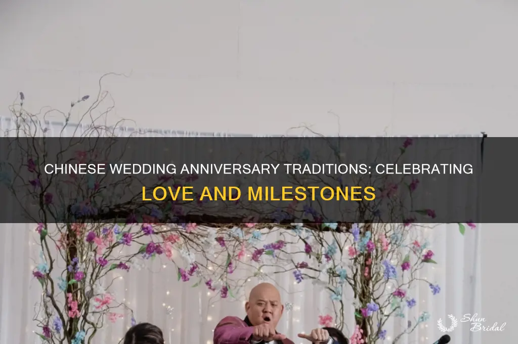 do chinese celebrate wedding anniversaries