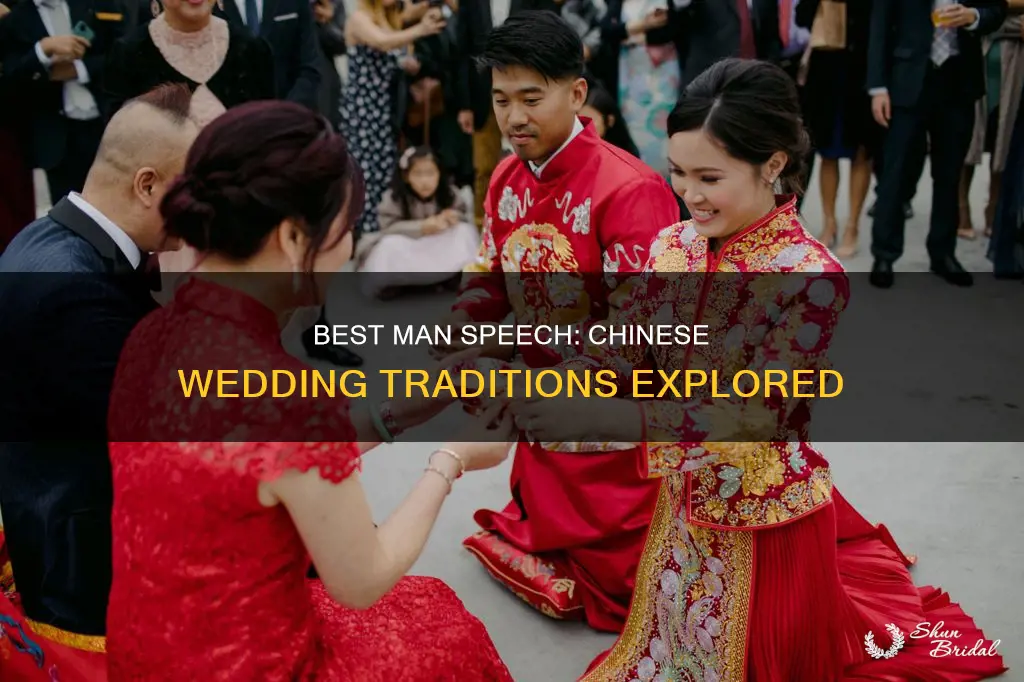 do chinese weddings have best man speech